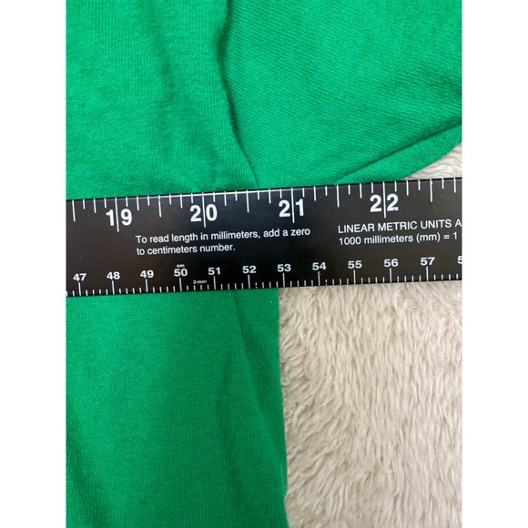 Champion Notre Dame Fighting Irish Green Graphic T-Shirt Mens XL Leprechaun Logo - Picture 3 of 7